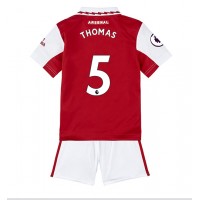 Arsenal Thomas Partey #5 Hjemmebanesæt Børn 2022-23 Kortærmet (+ Korte bukser)